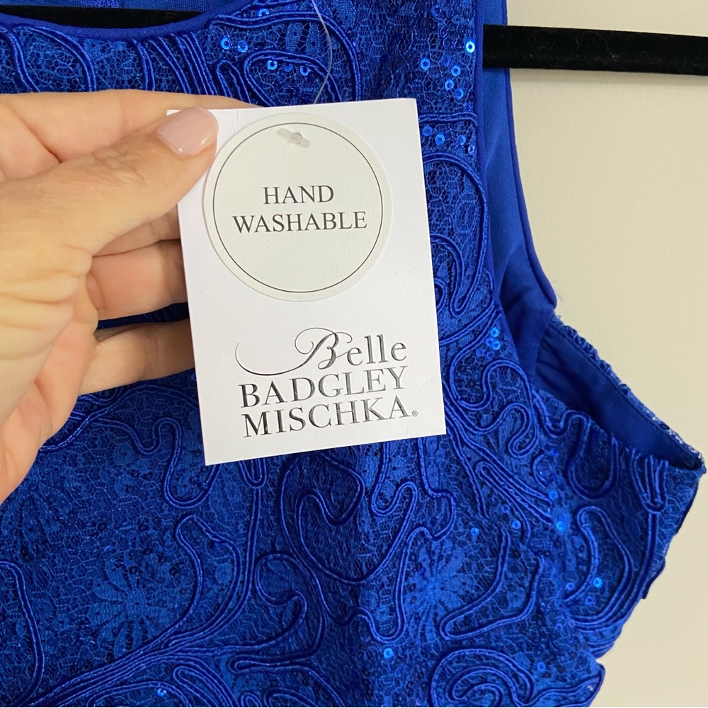 NWT Badgley Mischka RAINA Top 2‎ - Picture 4 of 9